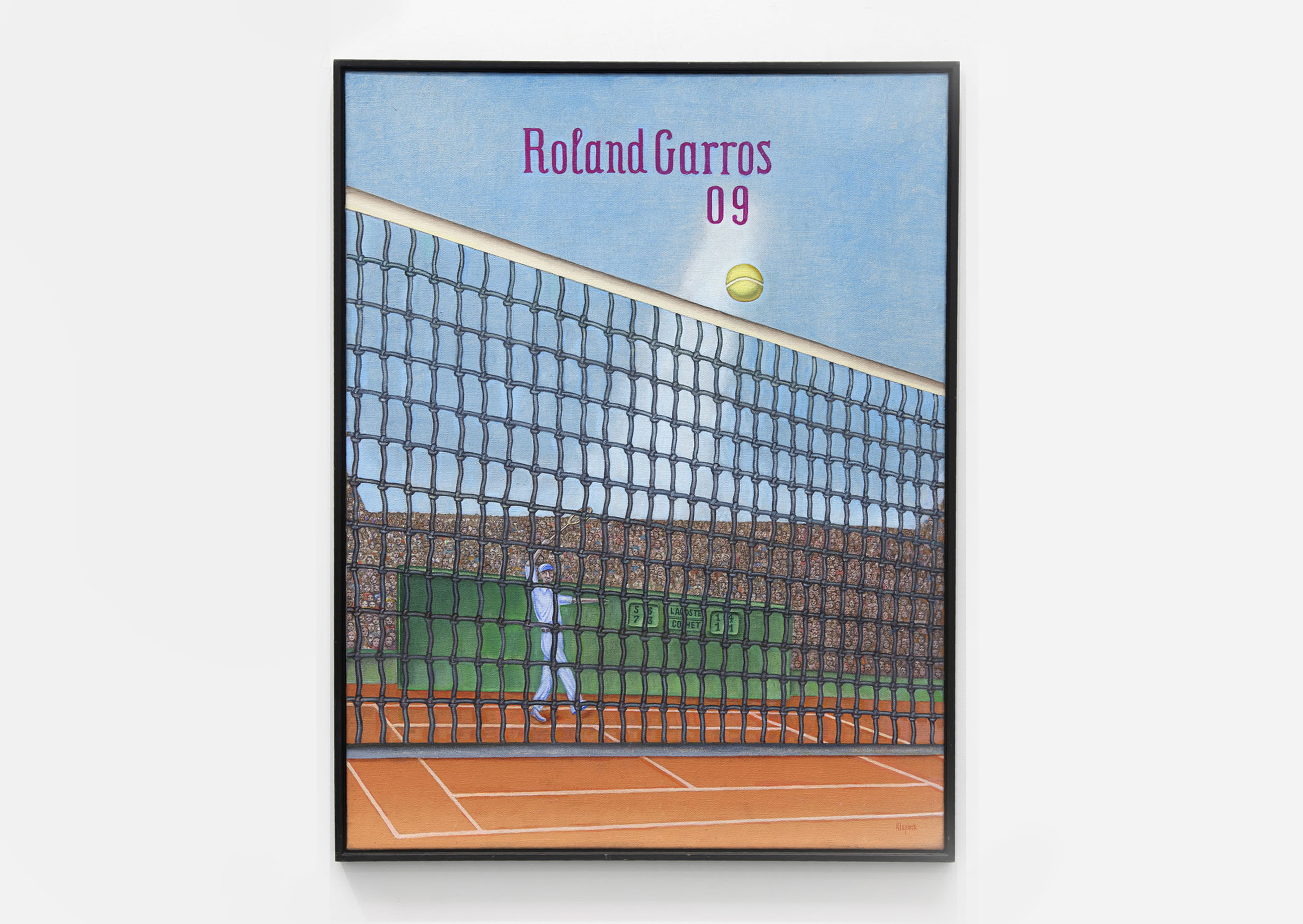 oeuvre Roland Garros Konrad Klapheck